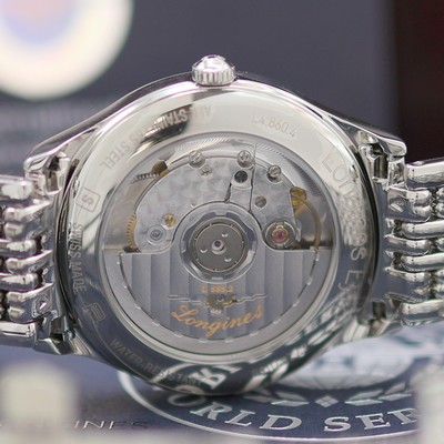 27144308e - LONGINES Lyre ungetragene Armbanduhr Referenz L4.860.4116, Automatik, beids. vergl. Geh. ...