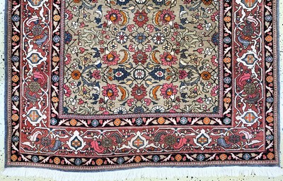 27144341c - Gholtogh, Persien, Mitte 20.Jhd, Wolle auf Baumwolle, ca. 218 x 140 cm, EHZ: 2-3 ...