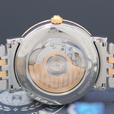 27144449e - LONGINES Elegant ungetragene Herrenarmbanduhr Referenz L4.910.5577, Automatik, ...