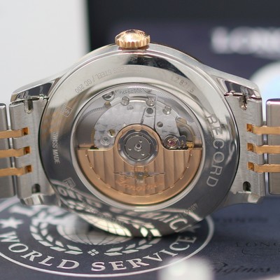 27144474d - LONGINES Record ungetragene Herrenarmbanduhr Referenz L2.821.5.57.7, Automatik, ...