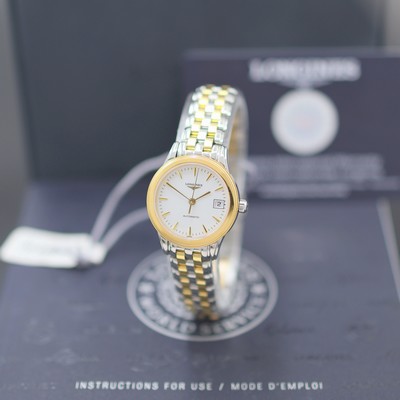 Image LONGINES Flagship unworn ladies wristwatch reference L4.274.3227, self winding, stainless ...