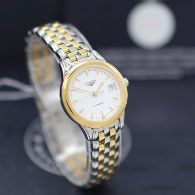 27144482b - LONGINES Flagship ungetragene Damenarmbanduhr Referenz L4.274.3227, Automatik, ...