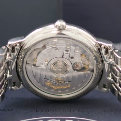 27144507e - LONGINES Présence ungetragene Armbanduhr Referenz L4.821.4.11.6, Automatik, beids. ...