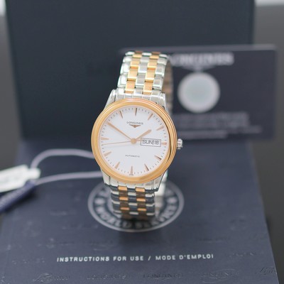 Image LONGINES Flagship unworn gents wristwatch reference L4.899.3927, self winding, stainless ...
