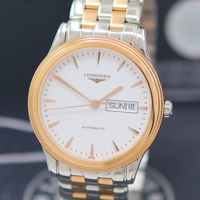 27144516a - LONGINES Flagship ungetragene Herrenarmbanduhr Referenz L4.899.3927, Automatik, ...
