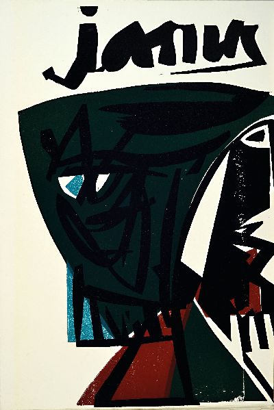 27144719k - HAP Grieshaber, 1909-1981, zwei Mappenwerke:´Janus´, mit 6 Farbholzschnitten, Ed. 14/45, ...