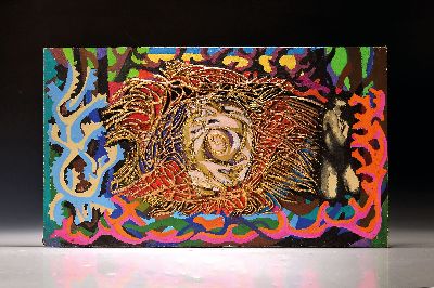 27145418k - Harry Maclean, 1908-1994, Material- bzw. Reliefbild, ´Das Martyrium des Hl. Sebastian´ , ...