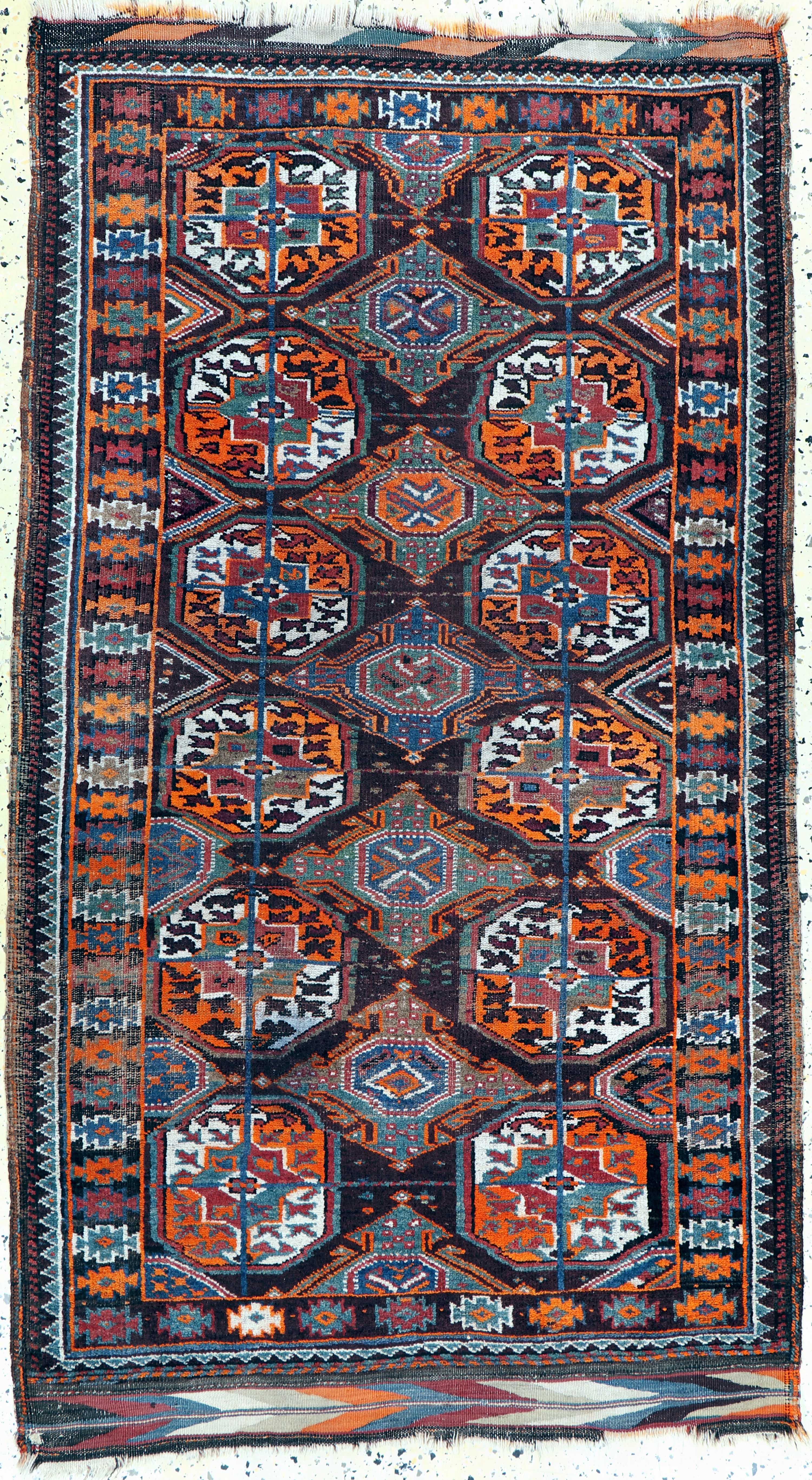 Image 27145604 - Belutsch, Afghanistan, Anfang 20.Jhd, Wolleauf Wolle, ca. 160 x 94 cm, EHZ: 3 ...