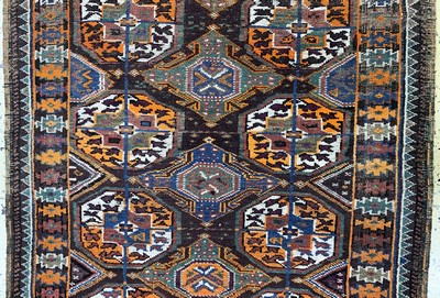 27145604b - Belutsch, Afghanistan, Anfang 20.Jhd, Wolleauf Wolle, ca. 160 x 94 cm, EHZ: 3 ...