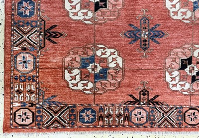 27145630b - Buchara, Pakistan, Ende 20.Jhd, Wolle auf Wolle, ca. 310 x 200 cm, EHZ: 2 Schätzpreis: ...