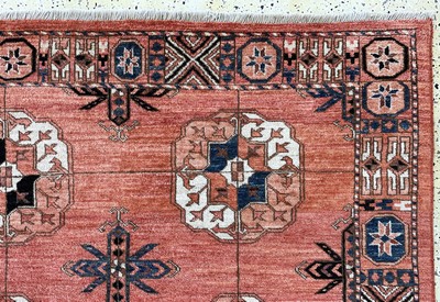 27145630e - Buchara, Pakistan, Ende 20.Jhd, Wolle auf Wolle, ca. 310 x 200 cm, EHZ: 2 Schätzpreis: ...