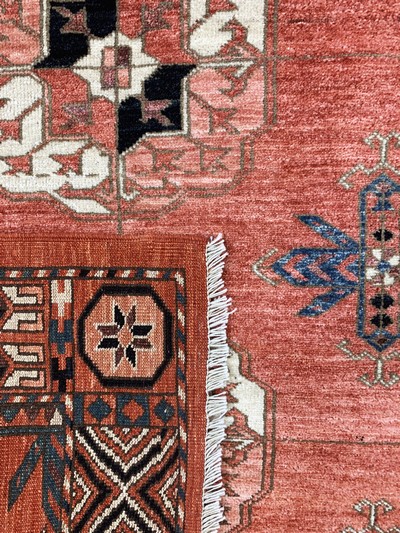 27145630h - Buchara, Pakistan, Ende 20.Jhd, Wolle auf Wolle, ca. 310 x 200 cm, EHZ: 2 Schätzpreis: ...