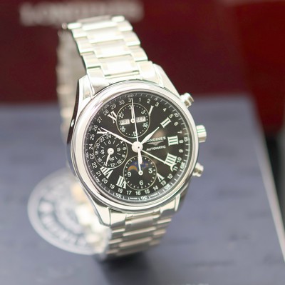 27145633b - LONGINES Master Collection Herrenchronograph Referenz L2.673.4, Automatik, beids. vergl. ...