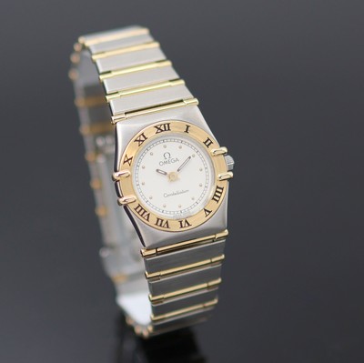 27145704b - OMEGA Constellation Damenarmbanduhr Referenz 795.1080, quarz, Edelstahl/Gold, Boden ...