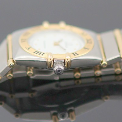 27145704d - OMEGA Constellation Damenarmbanduhr Referenz 795.1080, quarz, Edelstahl/Gold, Boden ...