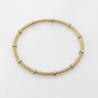 Image Elastisches Armband, GG/WG 585/000, fac. WG-Ringe, Stärke ca. 2 mm