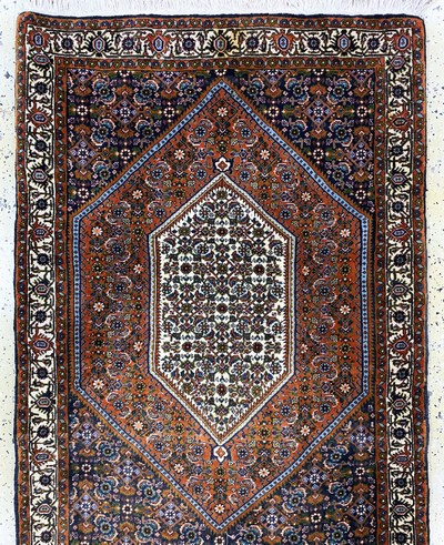 27145916a - Bidjar Kork fein, Persien, Ende 20.Jhd, Korkwolle auf Baumwolle, ca. 335 x 95 cm, ...