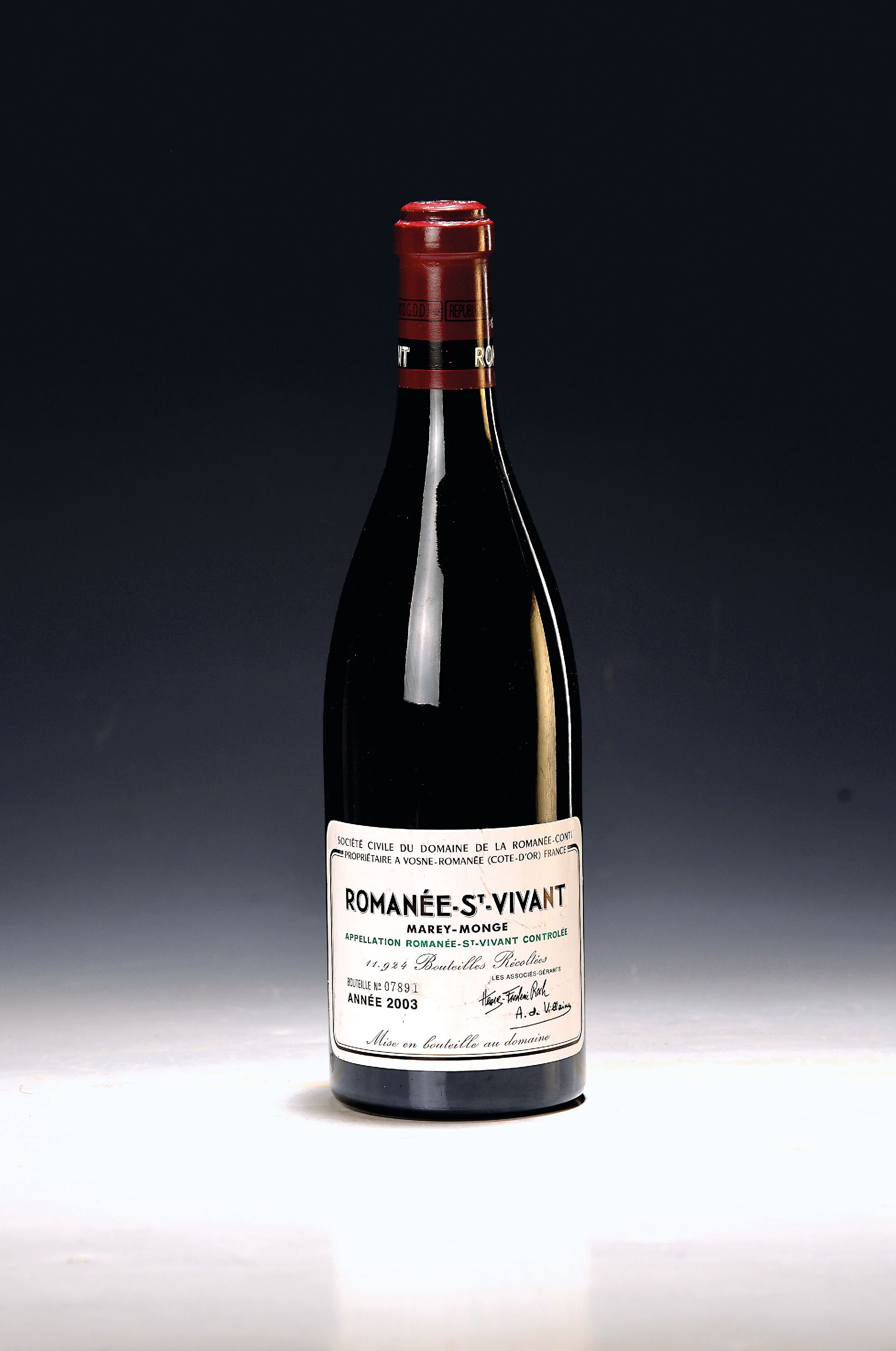 Image 27146125 - 1 Flasche 2003 Domaine de la Romanee-Conti Romanee-Saint-Vivant Grand Cru, Cote de ...