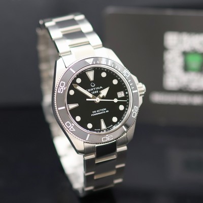 27146129b - CERTINA DS Action Damenarmbanduhr Referenz C032.007.11.051.00, Automatik, Edelstahlgeh. ...