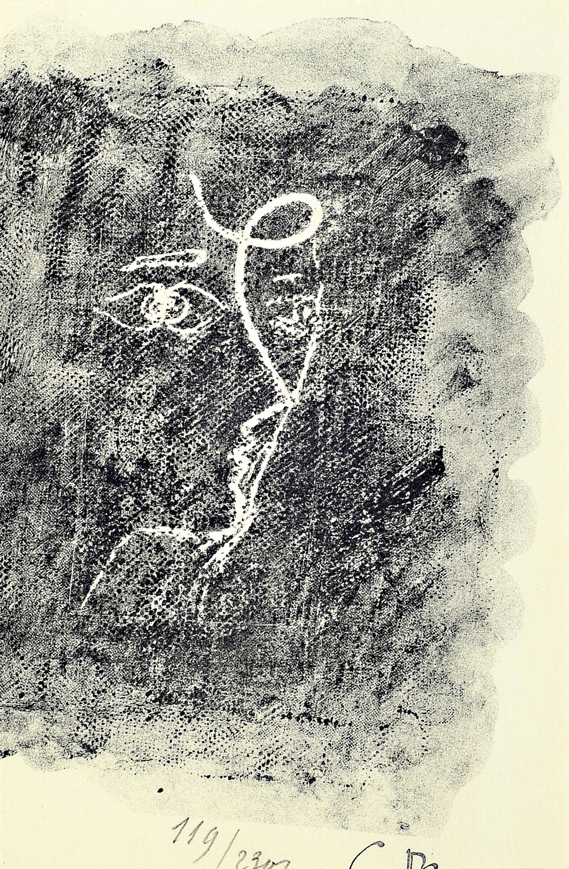 Image 27146329 - Georges Braques, 1882-1963, Profil, Lithographie von 1957, Stempelsignatur , num. ...