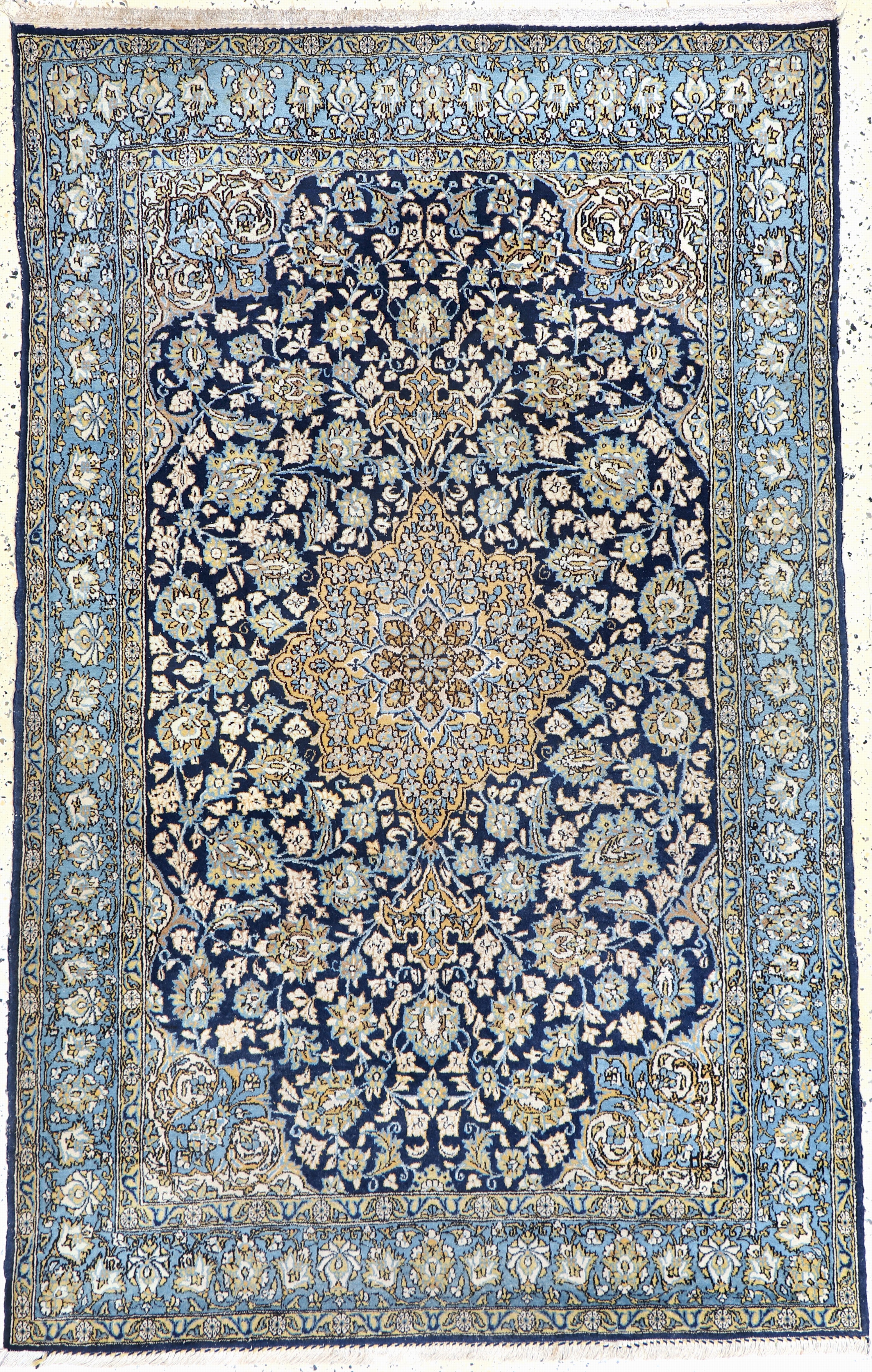 Image 27146391 - Ghom alt, Persien, Mitte 20.Jhd, Wolle mit Seide, ca. 220 x 142 cm, EHZ: 2 ...