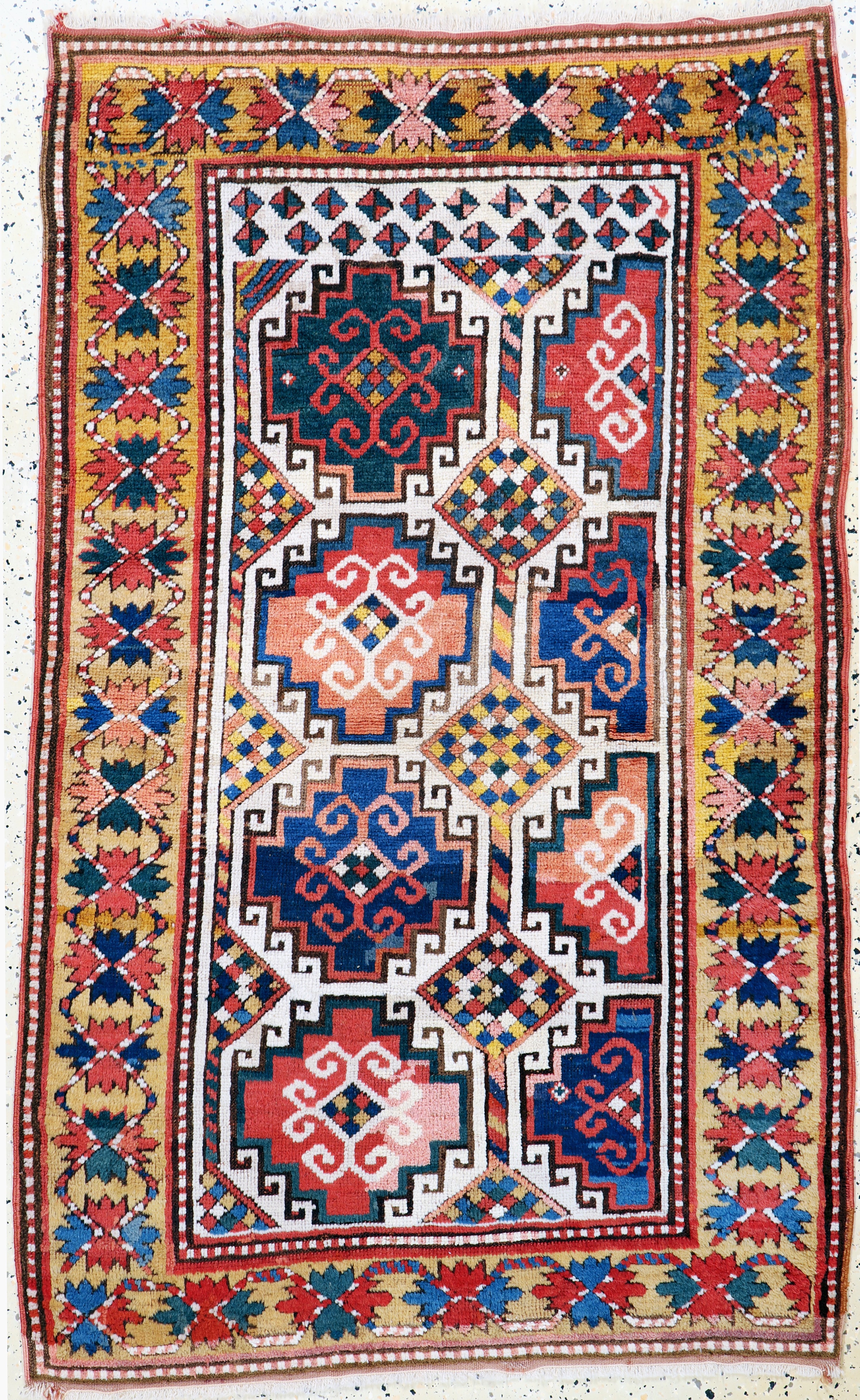 Image 27146461 - ´Mogan´Kazak antik, Kaukasus, 19.Jhd, Wolleauf Wolle, ca. 165 x 104 cm, EHZ: ...