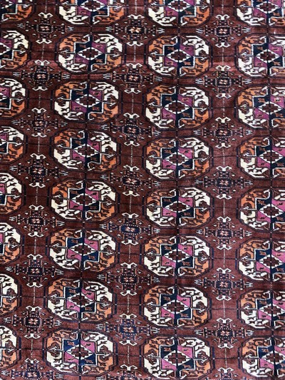 27146424d - Tekke Hauptteppich fein, Turkmenistan, um 1900, Wolle auf Wolle, ca. 276 x 219 cm, EHZ: ...