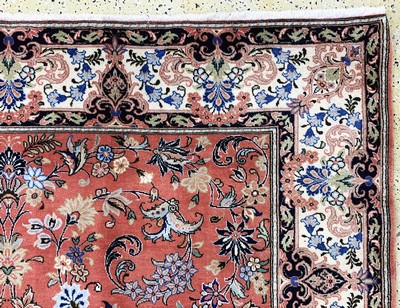 27146476e - Yazd fine, Persia, late 20th century, corkwoolon cotton, approx. 290 x 190 cm, condition: ...