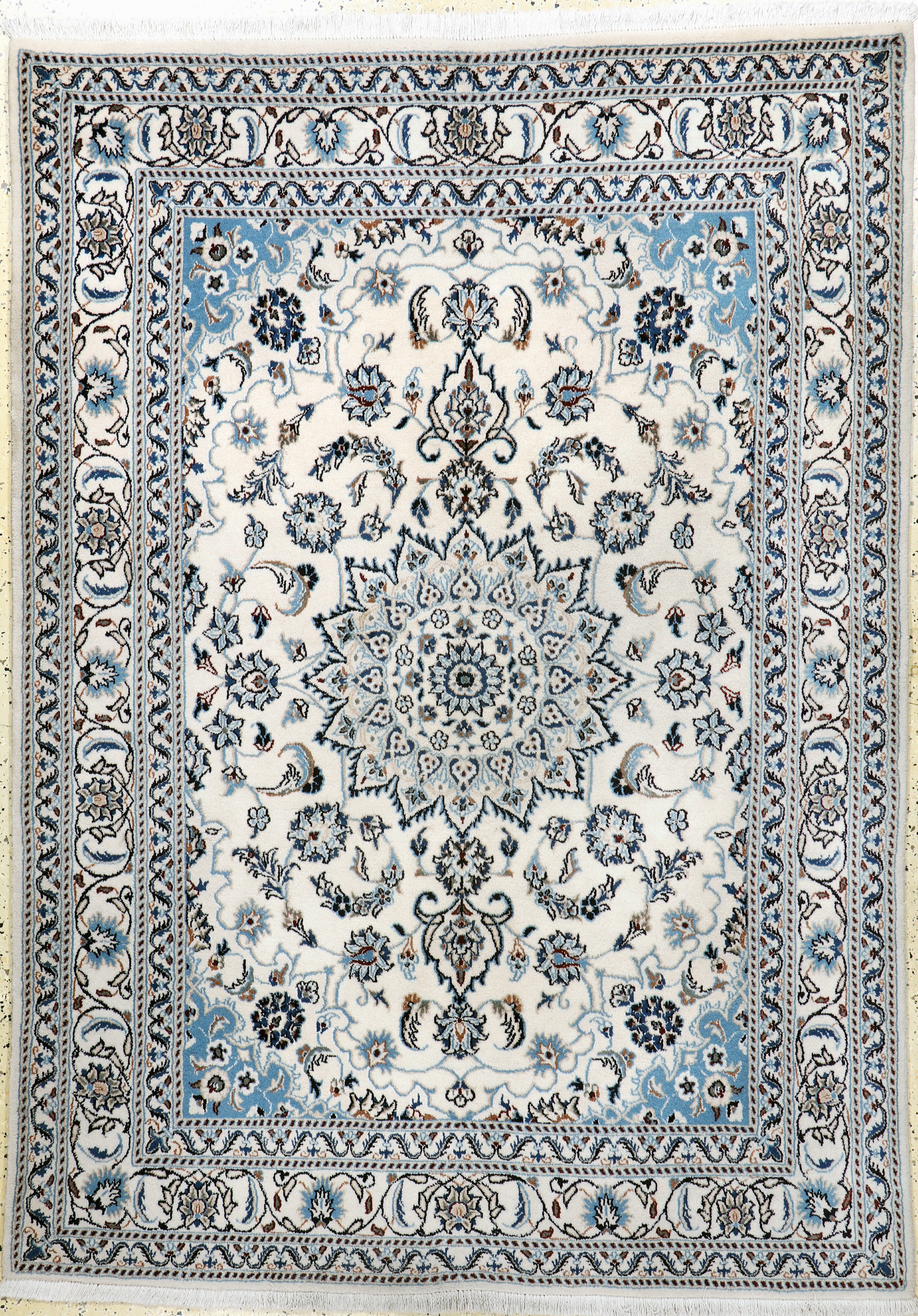Image 27146565 - Nain, Persien, Ende 20.Jhd, Wolle auf Baumwolle, ca. 230 x 164 cm, EHZ: 2 Schätzpreis: ...