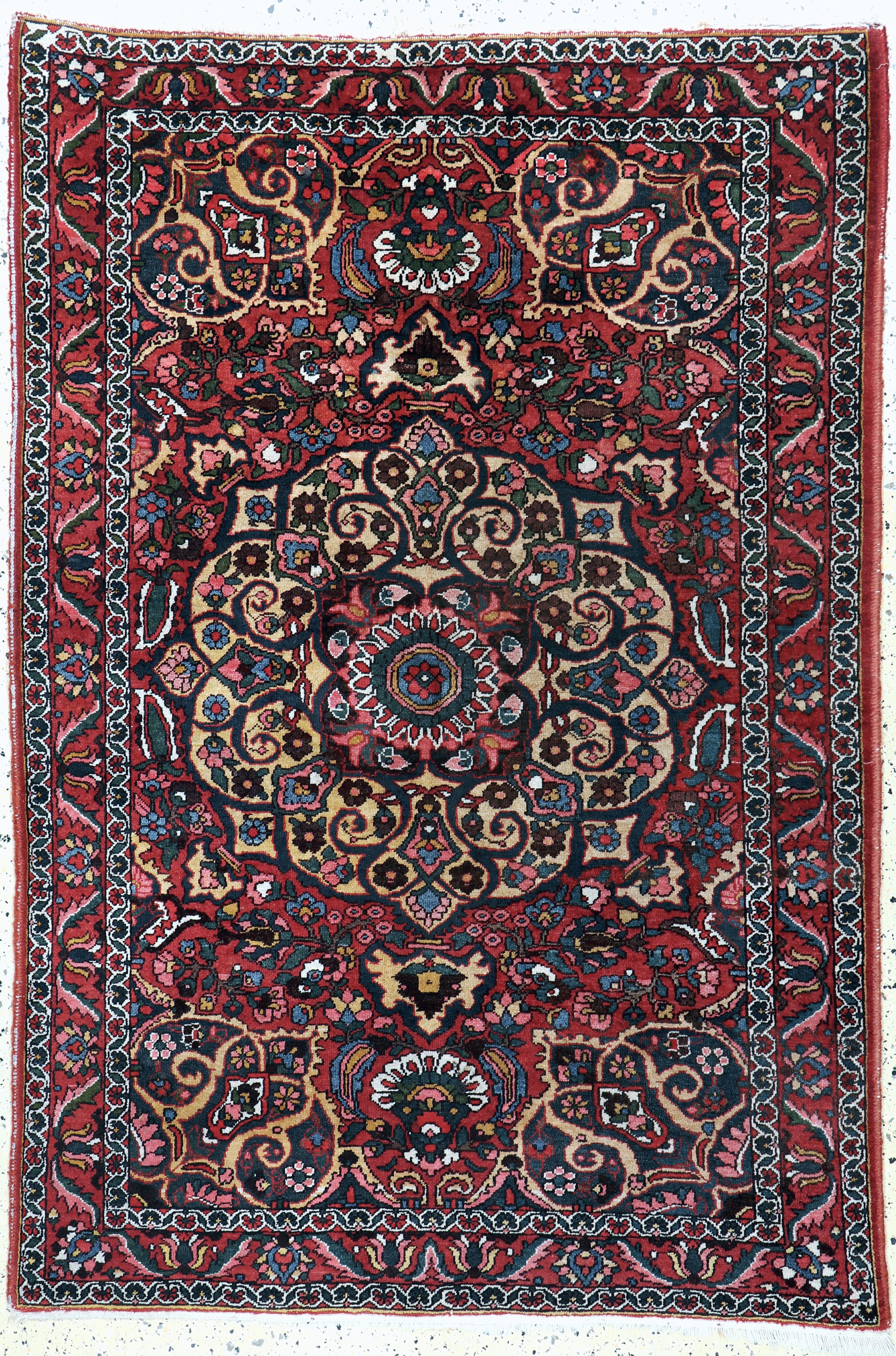 Image 27146598 - Saman Bachtiar, Persien, Mitte 20.Jhd, Wolle auf Baumwolle, ca. 200 x 136 cm, EHZ: 2 ...