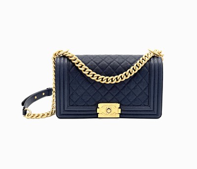 CHANEL BOY FLAP BAG VINTAGE A26 -Breite: 25 cm ...