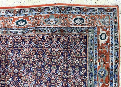 27146571e - Bidjar alt, Persien, Mitte 20.Jhd, Wolle auf Baumwolle, ca. 332 x 234 cm, verblasst, ...