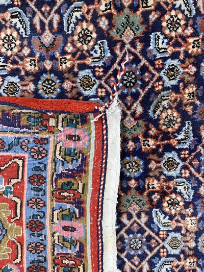 27146571h - Bidjar alt, Persien, Mitte 20.Jhd, Wolle auf Baumwolle, ca. 332 x 234 cm, verblasst, ...