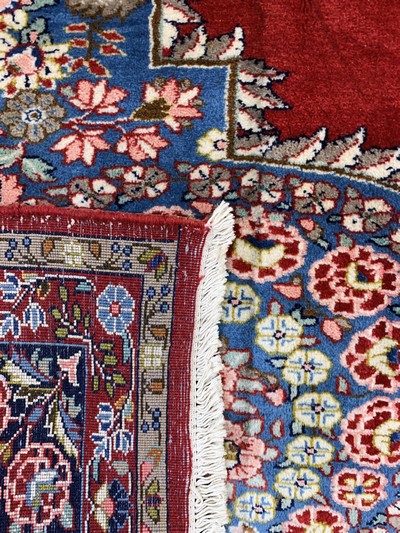 27146578i - Yazd, Persien, Ende 20.Jhd, Wolle auf Baumwolle, ca. 293 x 250 cm, EHZ: 2 Schätzpreis: ...