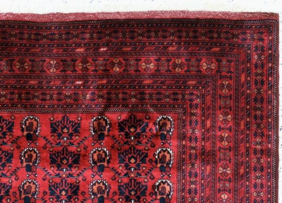 27146595e - Khalmmohamadi fine, Afghanistan, late 20th century, corkwool on wool, approx. 282 x 205 ...