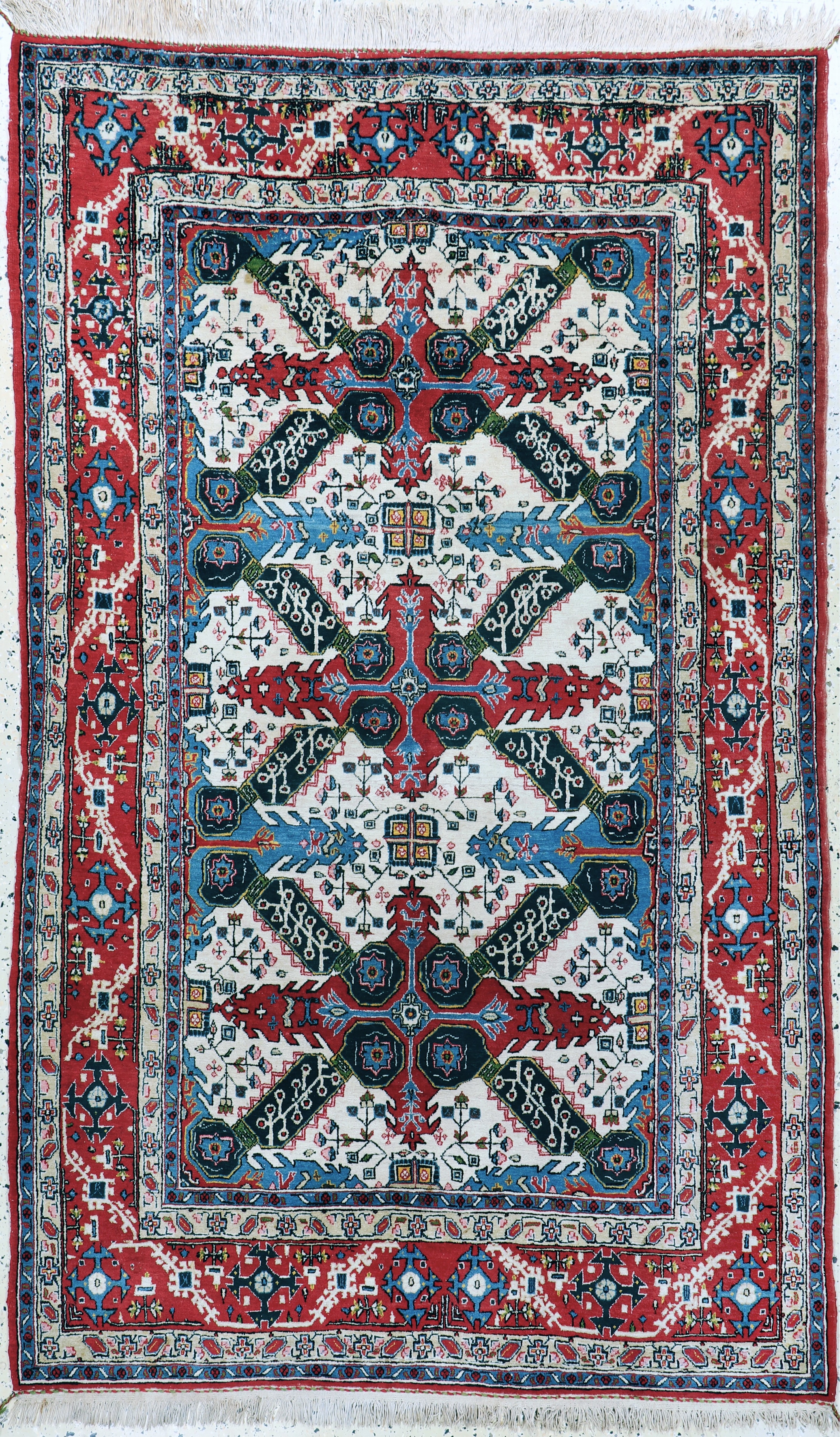 Image 27146602 - Ghom alt, Persien, Mitte 20.Jhd, Wolle auf Baumwolle, ca. 227 x 141 cm, EHZ: 2 ...