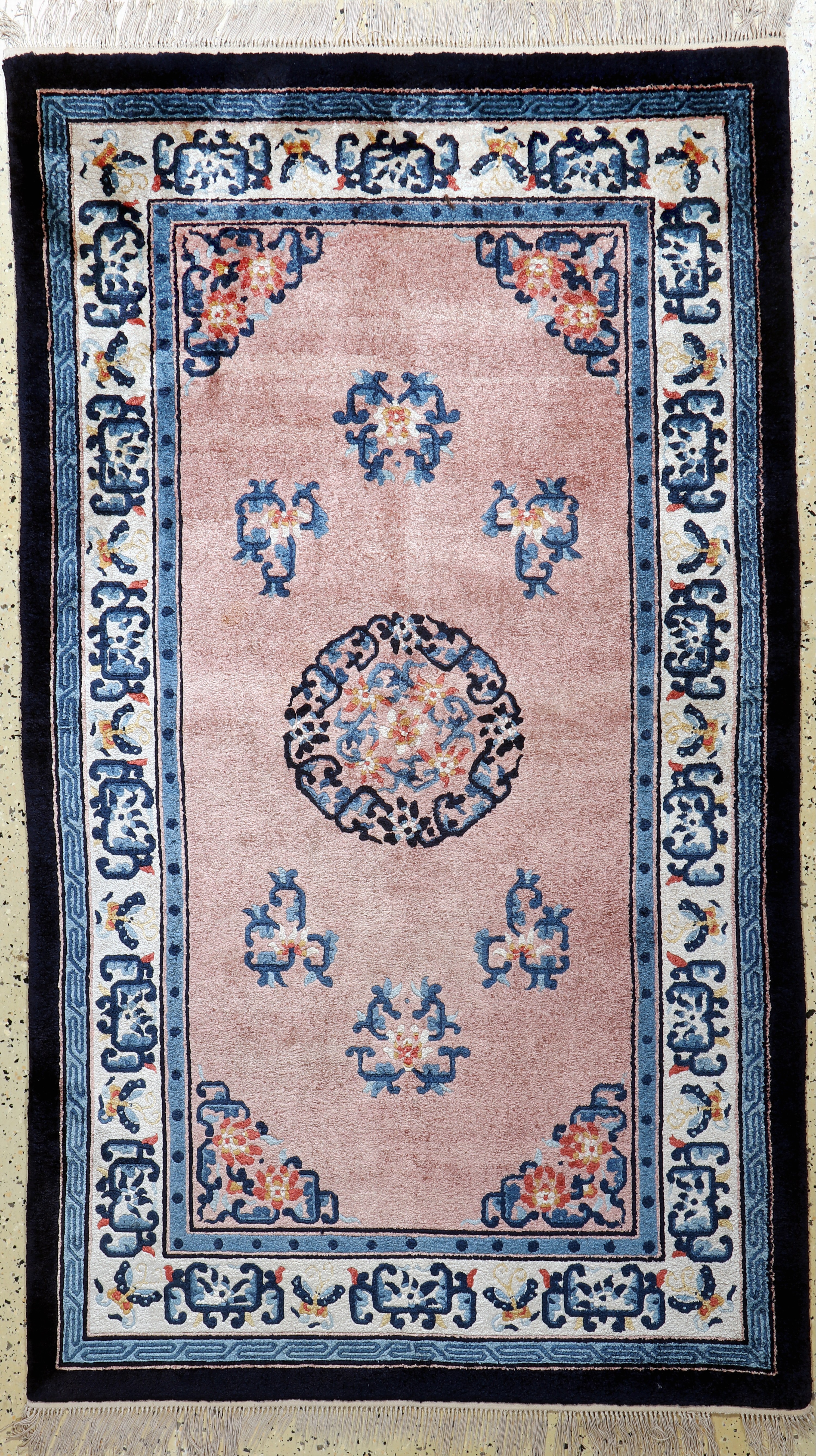 Image 27146625 - Seiden Peking, China, Mitte 20.Jhd, reine Naturseide, ca. 212 x 122 cm, EHZ: 2 ...