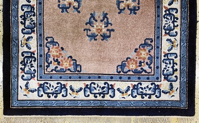 27146625c - Seiden Peking, China, Mitte 20.Jhd, reine Naturseide, ca. 212 x 122 cm, EHZ: 2 ...