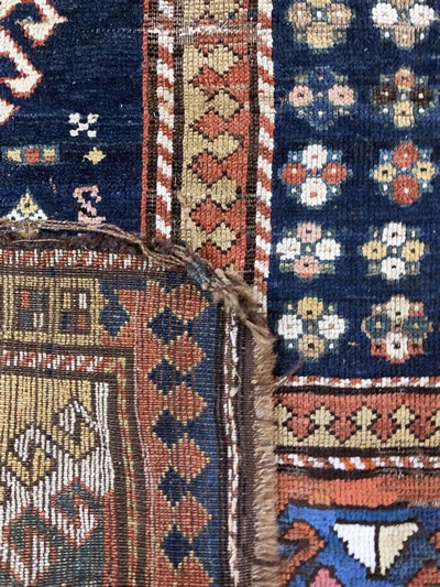 27146634g - ´Borchalu´Kazak antik, Kaukasus, 19.Jhd, Wolle auf Wolle, ca. 265 x 134 cm, EHZ: 4 ...