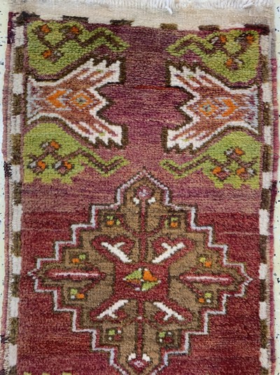 27146655k - 6 Lots Yastik, Türkei, Anfang 20.Jhd, Wolleauf Wolle, ca. 100 x 50 cm, EHZ: 2-3 ...