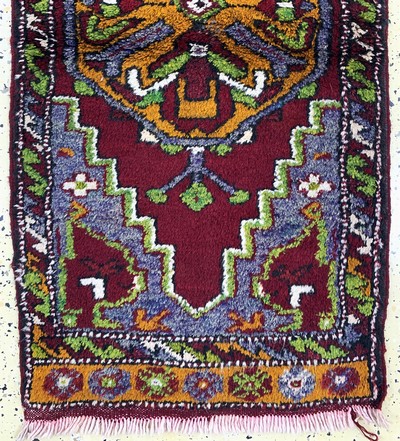 27146657b - 6 Lots Yastik, Türkei, Anfang 20.Jhd, Wolleauf Wolle, ca. 120 x 54 cm, EHZ: 2-3 ...