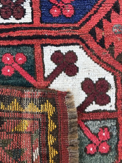 27146674e - 6 Lots Yastik, Türkei & Turkmenistan, Anfang 20.Jhd, Wolle auf Wolle, ca. 120 x 65 cm, ...
