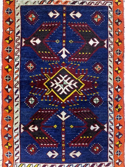 27146674f - 6 Lots Yastik, Türkei & Turkmenistan, Anfang 20.Jhd, Wolle auf Wolle, ca. 120 x 65 cm, ...