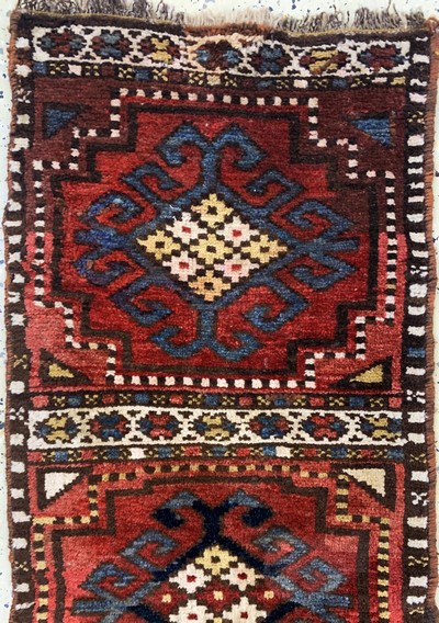 27146674m - 6 Lots Yastik, Türkei & Turkmenistan, Anfang 20.Jhd, Wolle auf Wolle, ca. 120 x 65 cm, ...