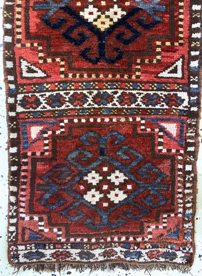 27146674n - 6 Lots Yastik, Türkei & Turkmenistan, Anfang 20.Jhd, Wolle auf Wolle, ca. 120 x 65 cm, ...