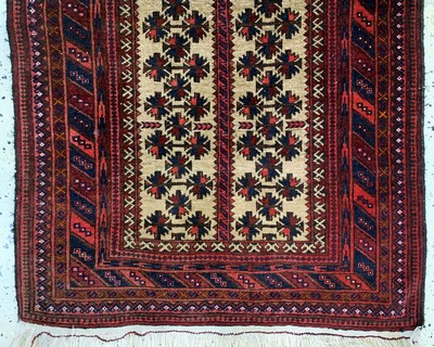 27146676e - 2 Lots Belutsch Afganistan, Gebetsteppiche,Mitte 20.Jhd, Wolle auf Wolle, ca. 160 x 89 ...