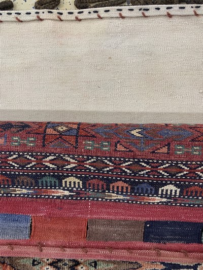 27146677f - 2 Lots Tschowal, Turkmenistan, Mitte 20.Jhd, Wolle auf Wolle, ca. 125 x 72 cm, EHZ:2 ...