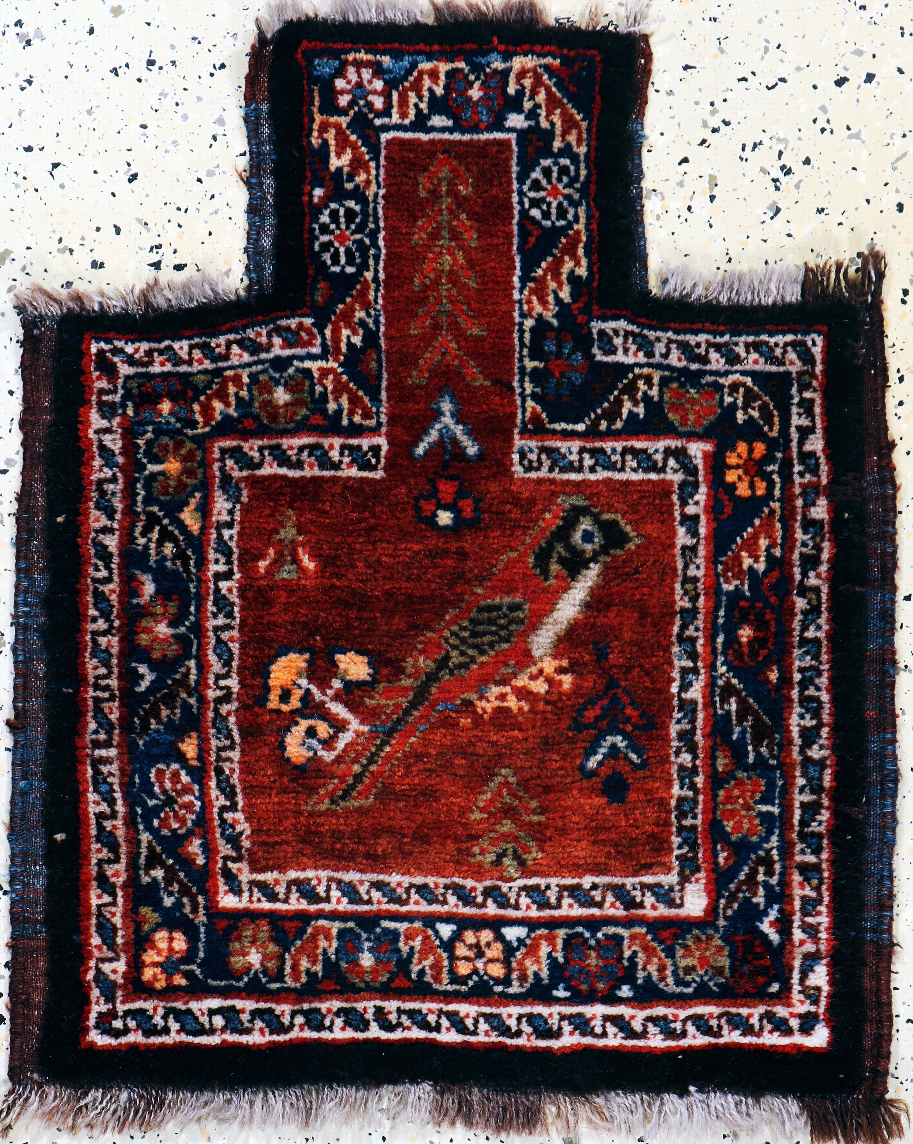 Image 27146734 - Ghaschgai´Salztaschenfront´, Persien, Anfang 20.Jhd, Wolle auf Wolle, ca. 76 x 64 cm, ...