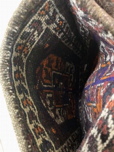 27146732g - 3 Lots Belutsch, Persien, Anfang 20.Jhd, Wolle auf Wolle, ca. 113 x 91 cm & ca. 73 x 45 ...