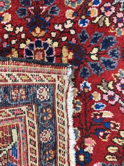 27146751j - 4 Lots Sarogh, Persien, Anfang 20.Jhd, Wolle auf Baumwolle, ca. 148 x 61 cm & ca. 74 x ...